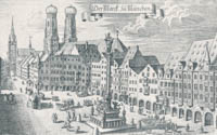 Wening Michael – Der Mariernplatz ca. 1700