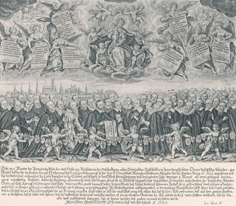 Votivbild in Ramersdorf 1635