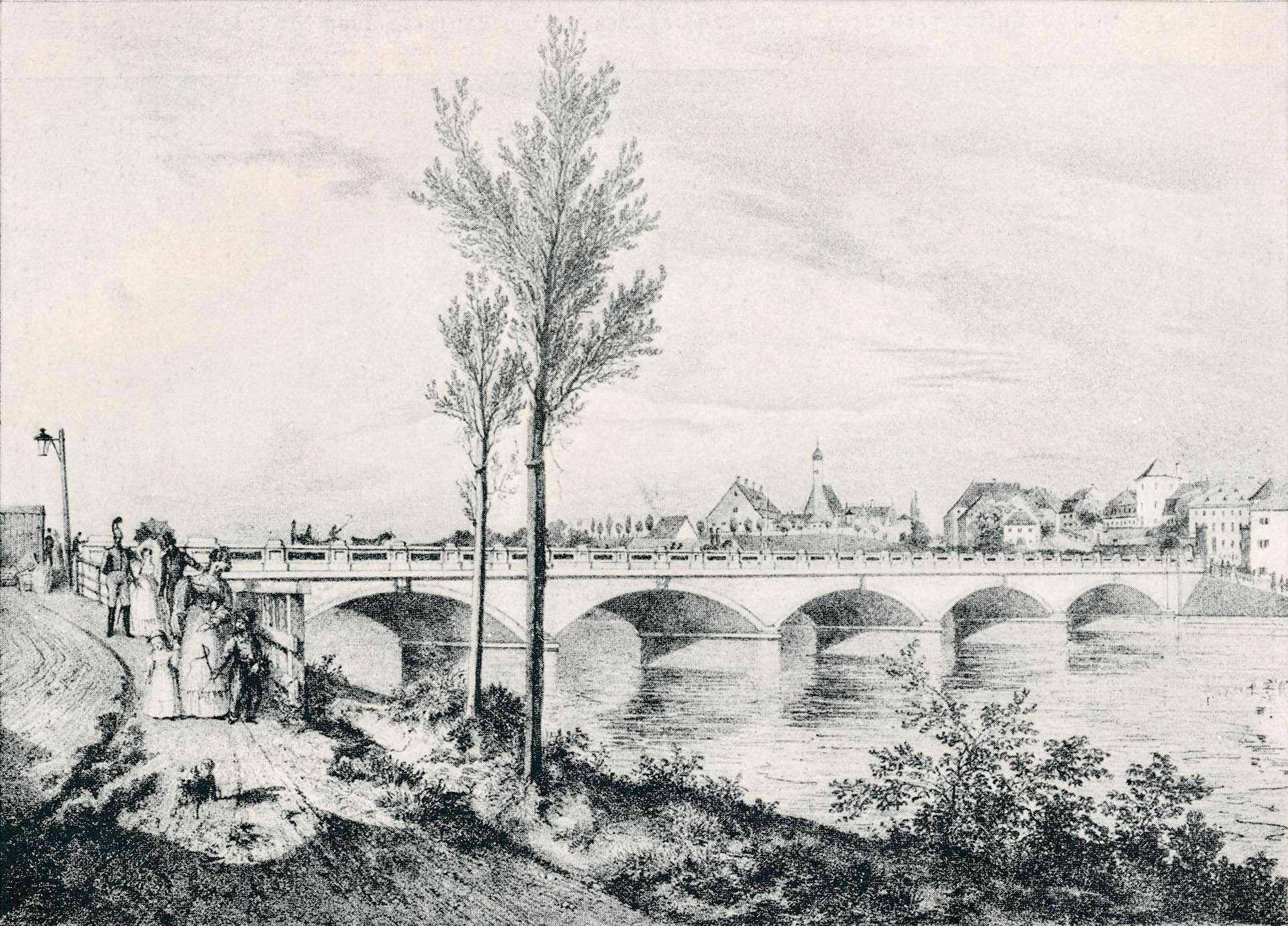 Die neue Isarbrücke