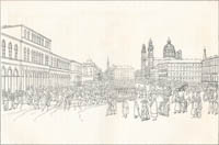 Kraus Gustav – Schlittenfahrt des Hofes über den Odeonsplatz