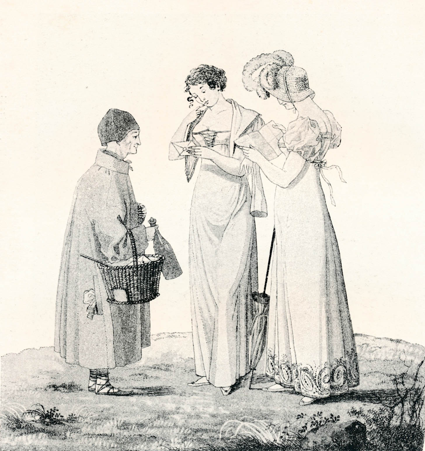 Der Finessensepperl überbringt Liebesbriefe