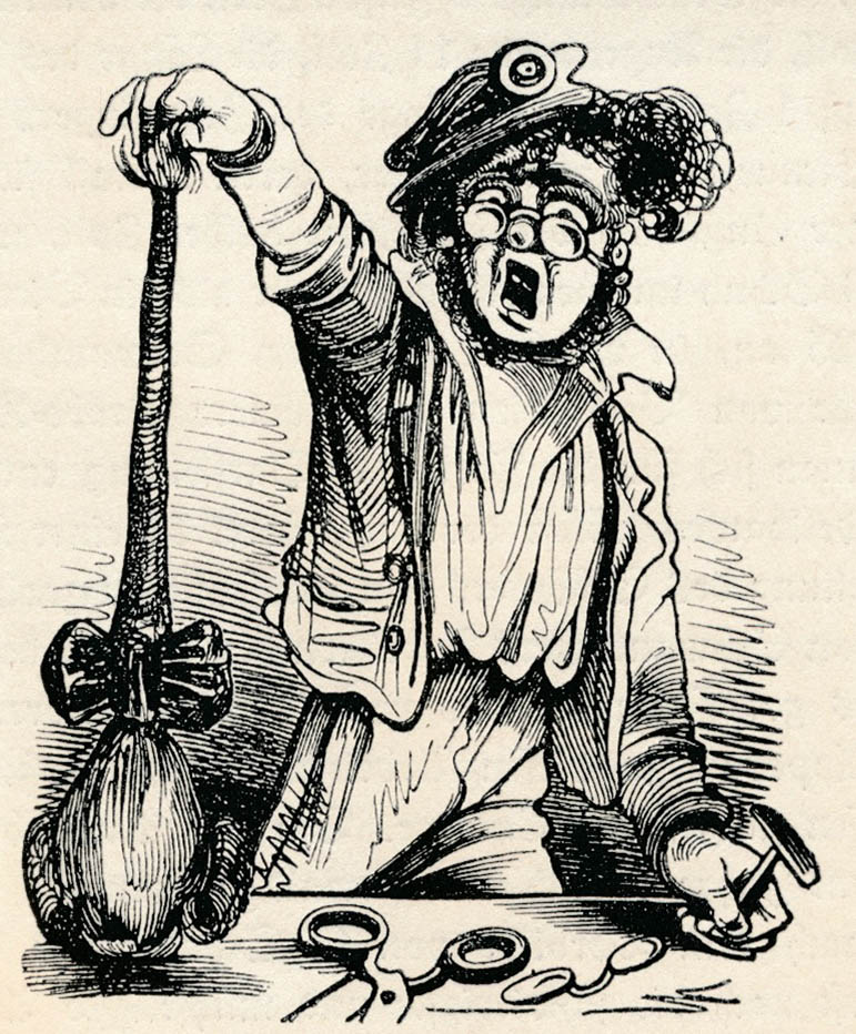 Spottbild aus dem Münchner „Punsch“