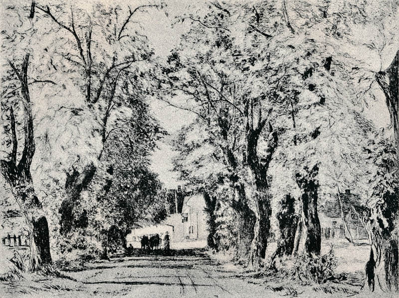 Landstraße bei München