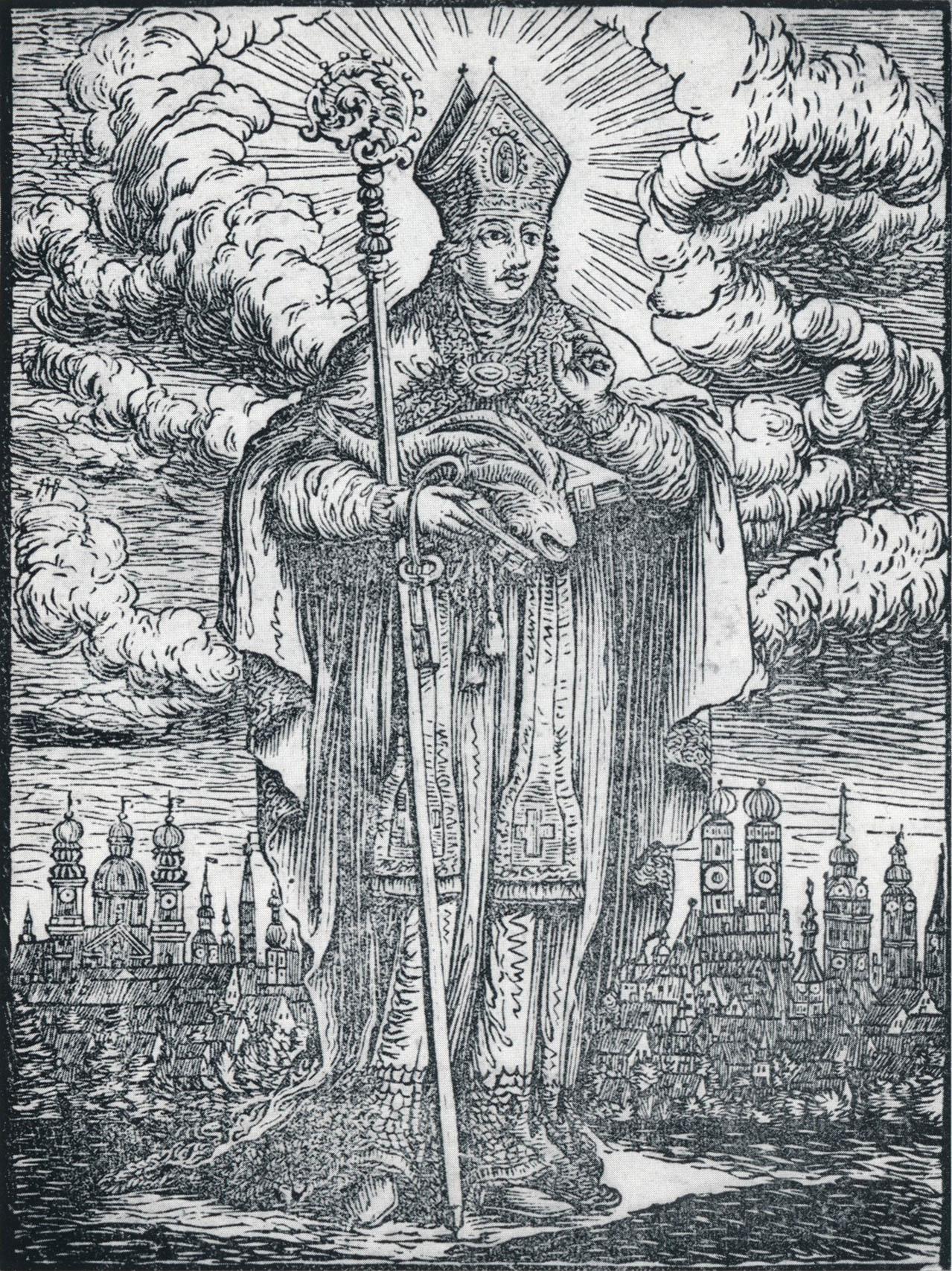 Der Münchner Stadtpatron Sankt Benno