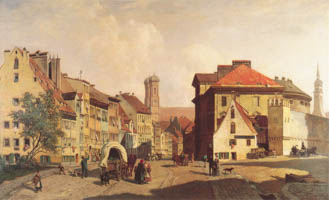 Ruppert Otto von – Blick in den Unteren Anger