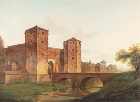 Cogels Joseph Carl – Das Sendlinger Tor, Außenseite