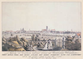 Weber Friedrich - München von Nordwesten