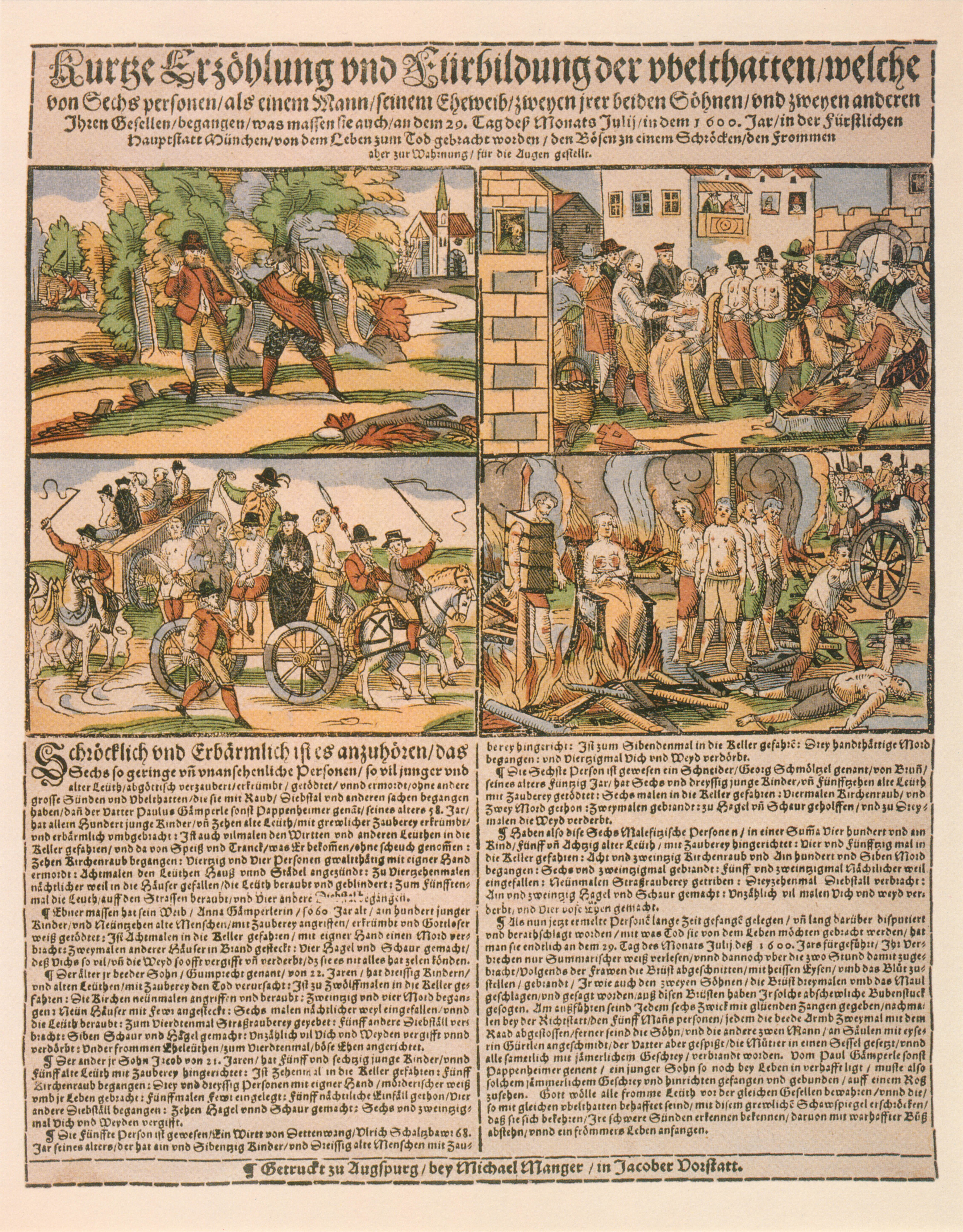 Flugblatt Pappenheimer