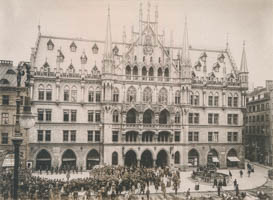  – Wachablösung am Neuen Rathaus