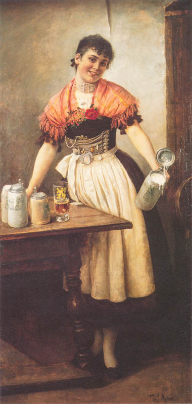 Die schöne Kellnerin Coletta (1860 bis 1953)