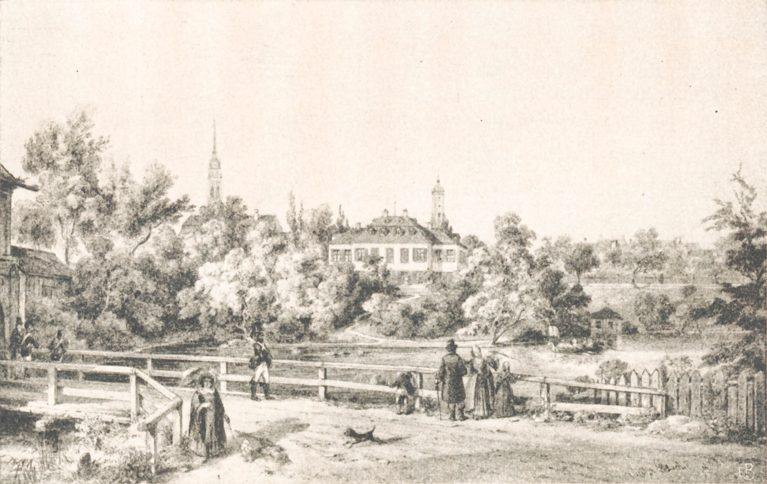 Ertlschlößchen auf der Bastion beim Einlaß