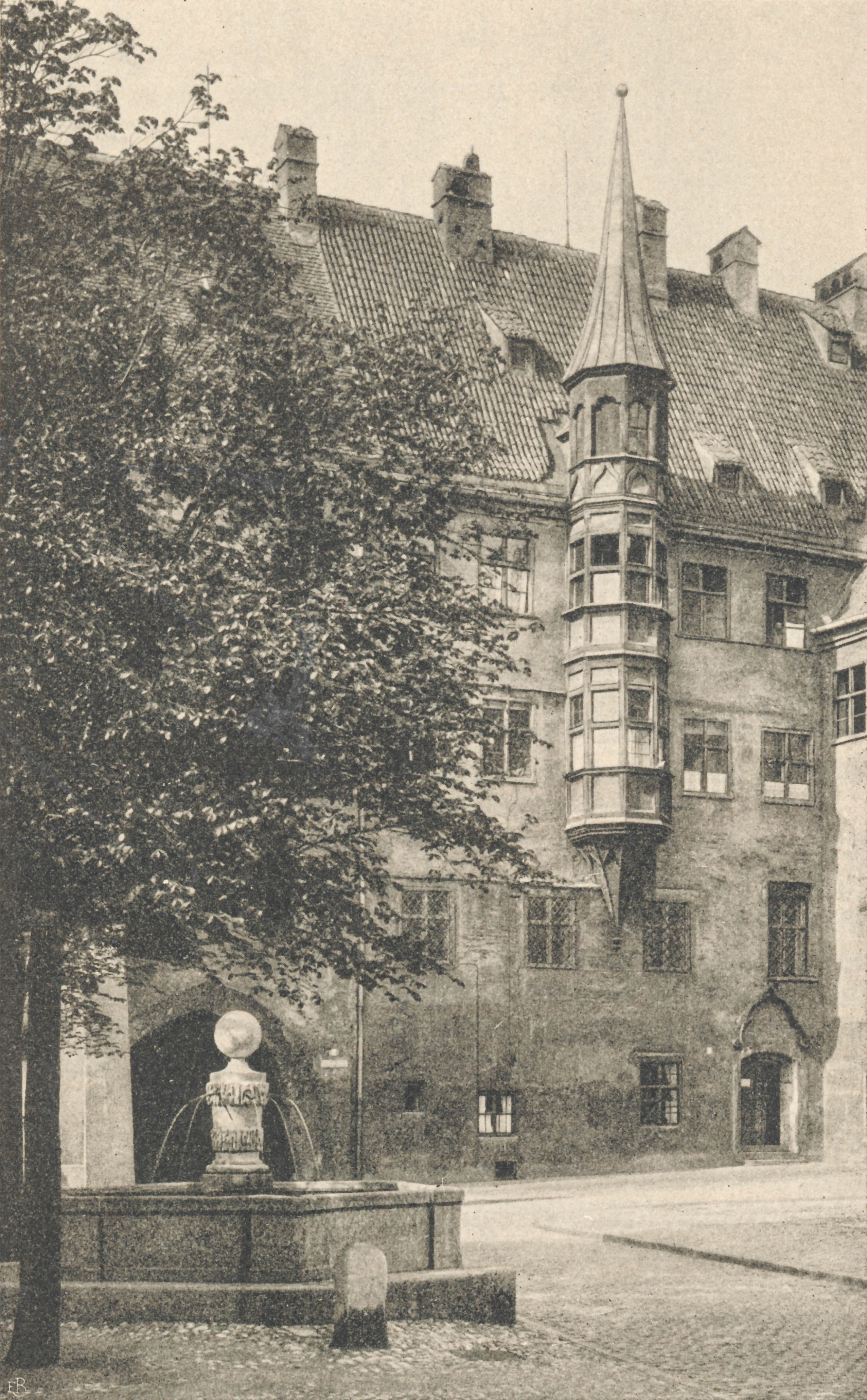 Der Alte Hof, Südwestecke