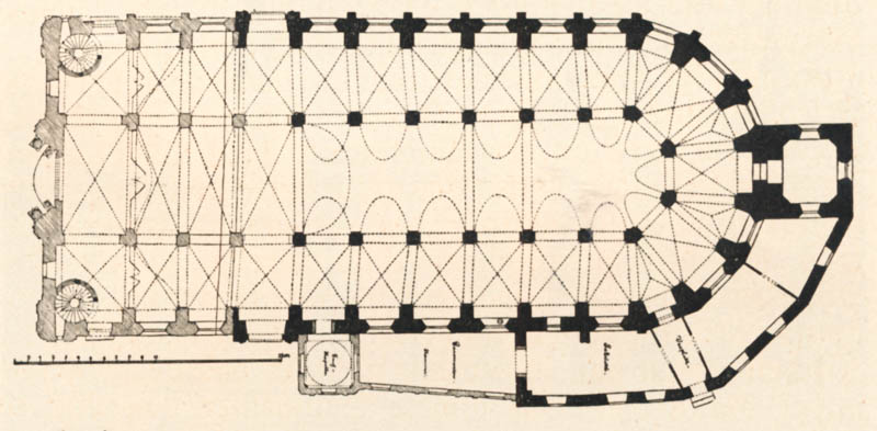 Heiliggeistkirche - Grundriß