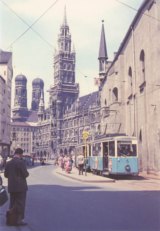 Nachkriegszeit am Marienplatz