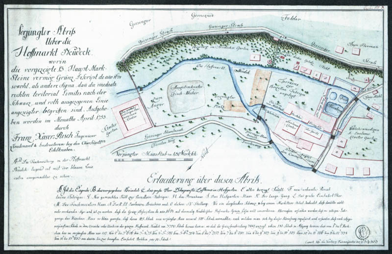 Der fürsdtliche Garten zu Neudeck