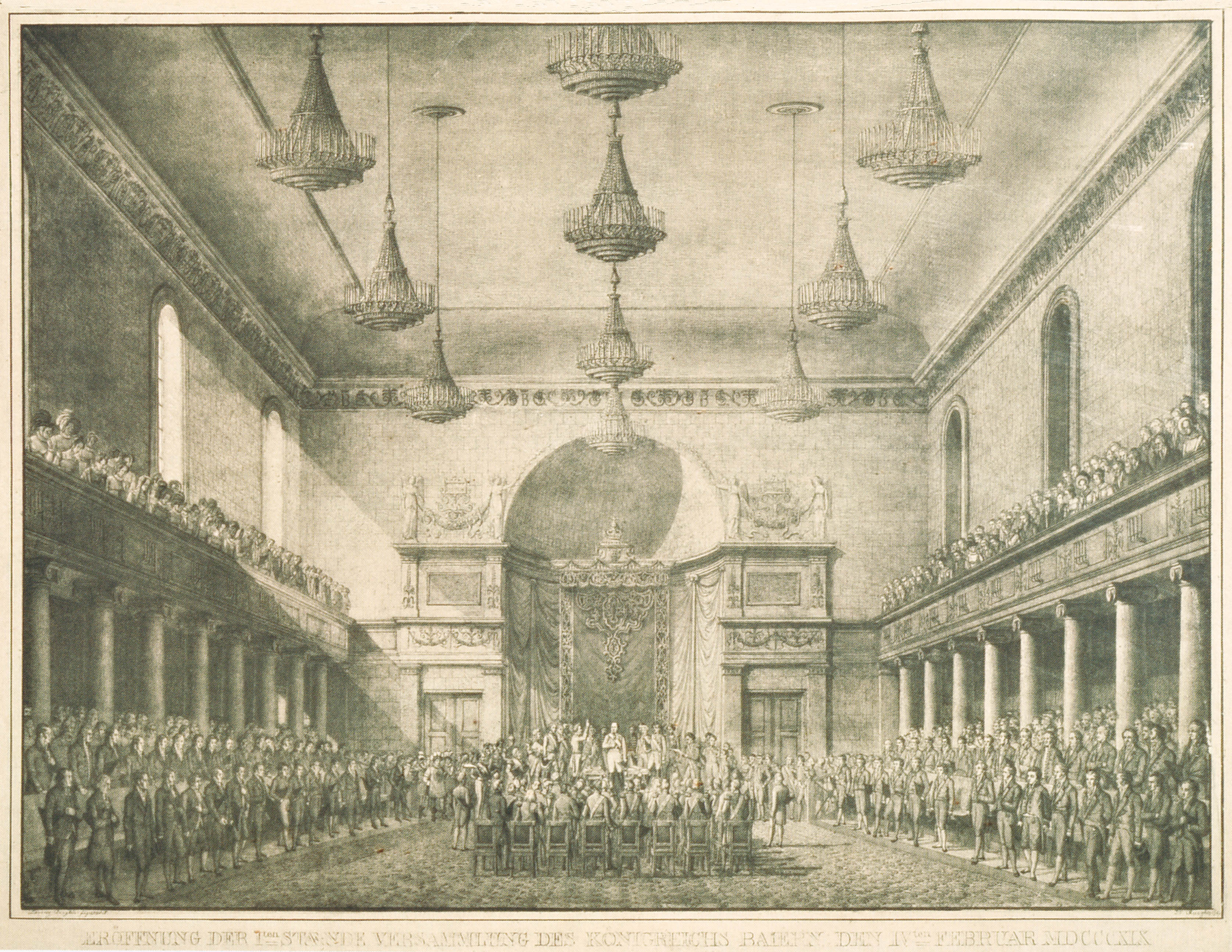 Eröffnung der ersten Ständeversammlung