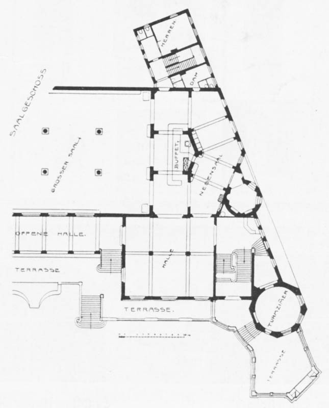 Löwenbräukeller am Stiglmaierplatz - Grundriss