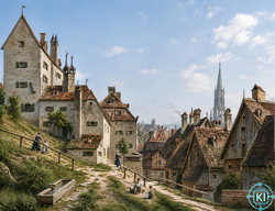 Am Franziskanerberg nächst der Quellengasse