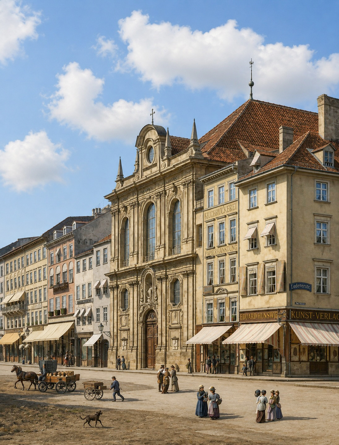 Der Bürgersaal. 1888