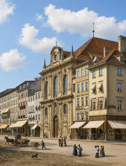 Der Bürgersaal. 1888