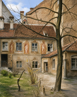 Der ehem. Methgarten Neuhaussergasse. 1894