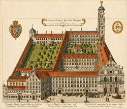 Die St. Michaelskirche des Jesuiten-Kollegium um 1600