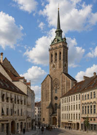 Die Pfarrkirche zum heiligen Peter am Rindermarkte