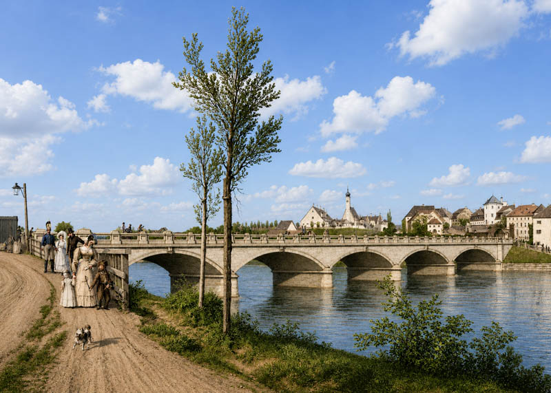 Die neue Isar-Brücke