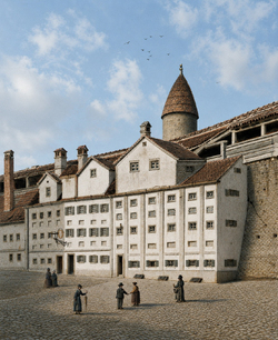 Nr. 80 - Das Fausttürmchen und Scharfrichterhaus nach dem Sendlingertor