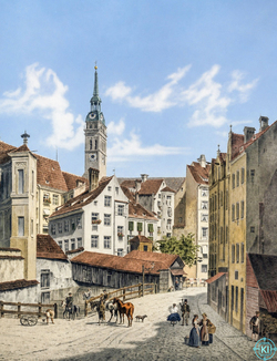 Huber Ludwig – Die Roßschwemme
