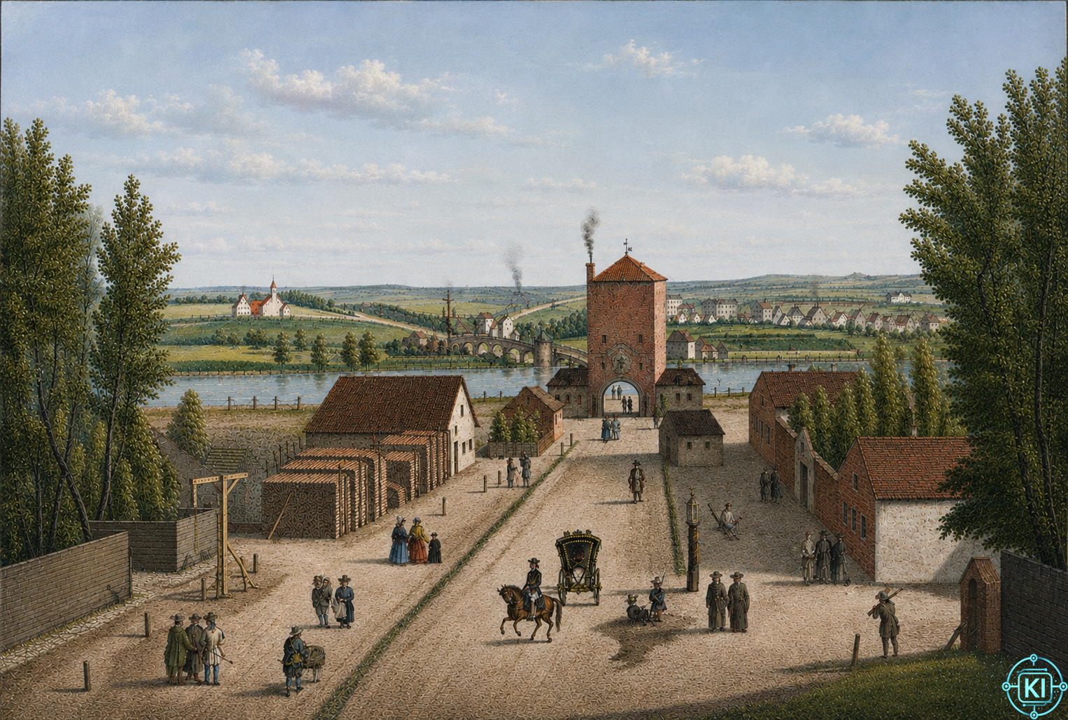 Vor dem Isartor in München