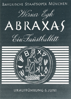 Plakat - Abraxas
