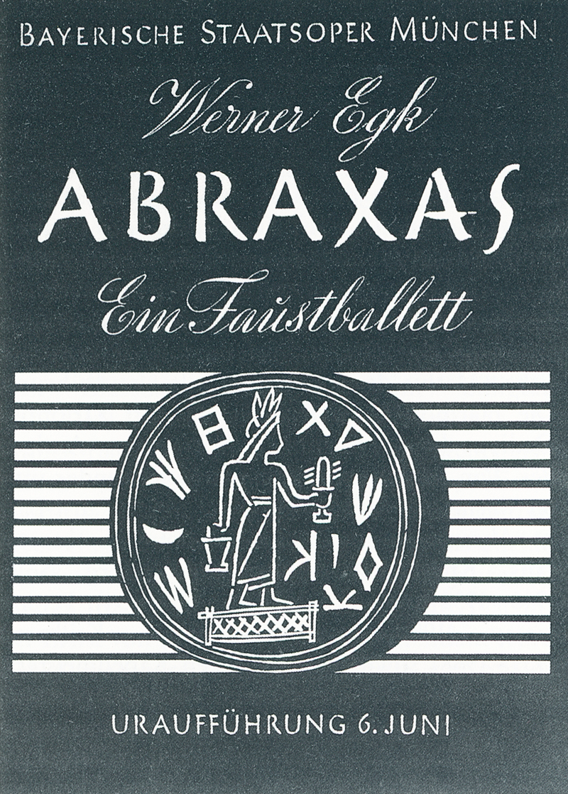 Plakat - Abraxas