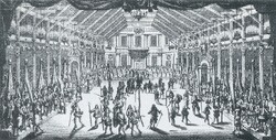 Küsel Melchior - Brunnenhof – temporäres Hoftheater und Festplatz