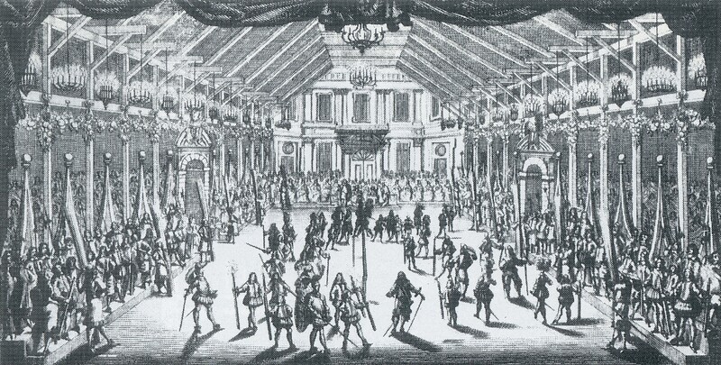 Brunnenhof – temporäres Hoftheater und Festplatz