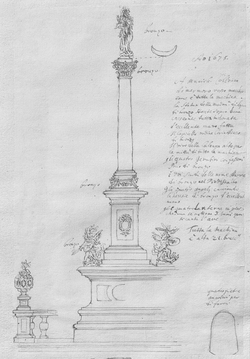Klengel Wolf Caspar von - Mariensäule
