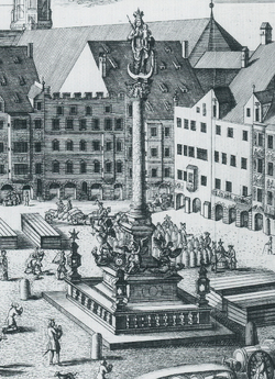 Wening Michael - Der Markt zu München (Ausschnitt)