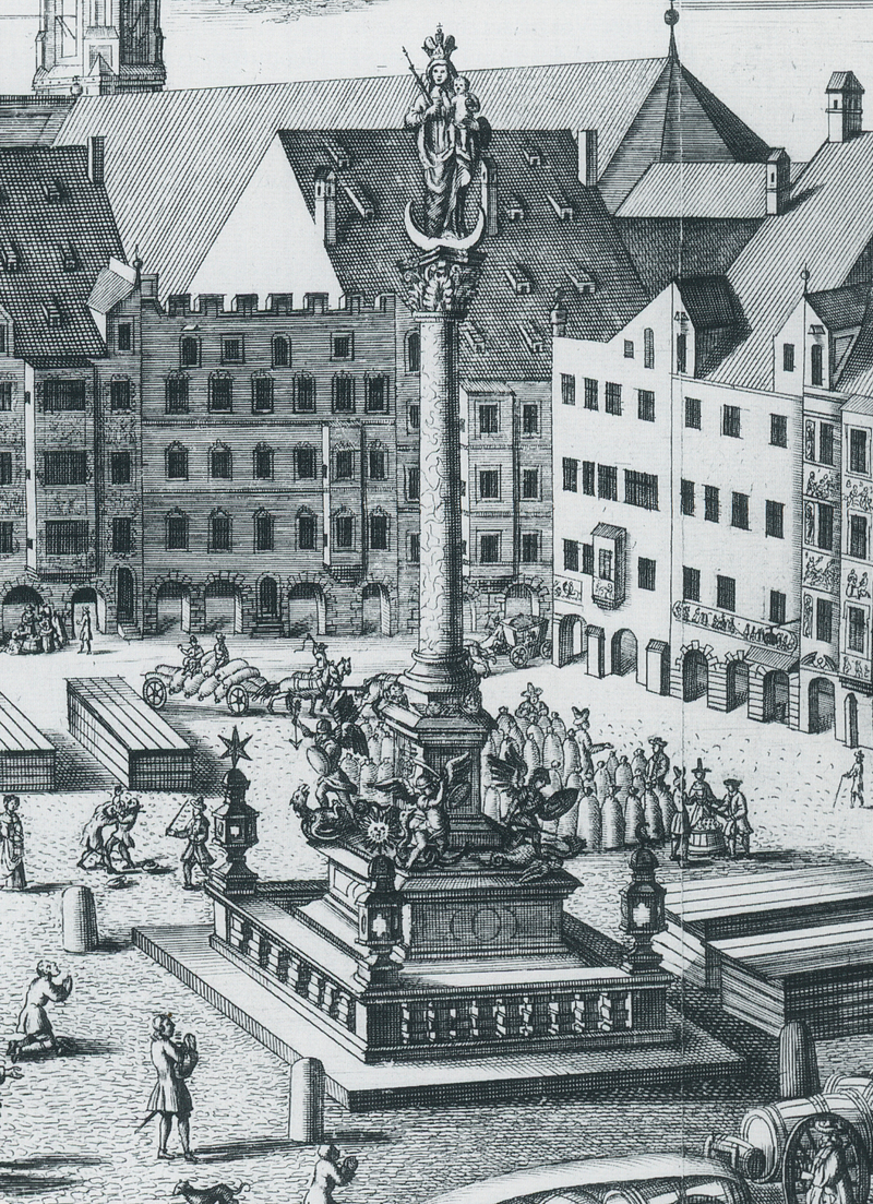 Der Markt zu München (Ausschnitt)