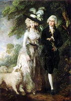 Gainsborough Thomas - Der Morgenspaziergang