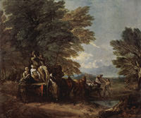 Gainsborough Thomas - Der Erntewagen