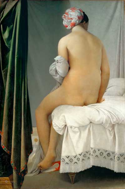 Ingres Jean-Auguste-Dominique - Badende