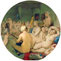 Ingres Jean-Auguste-Dominique - Türkisches Frauenbad