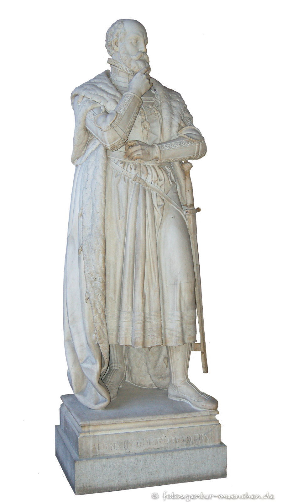 Standfigur Herzog Albrecht V.