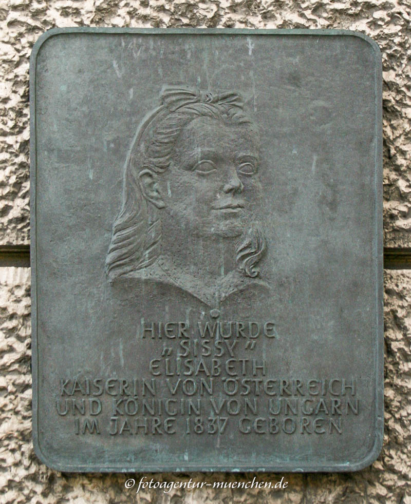 Gedenktafel für Sissy – Denkmal/Kunstwerk in München