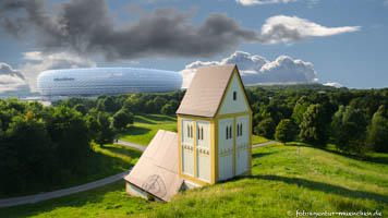 Versunkenes Dorf – Foto aus München