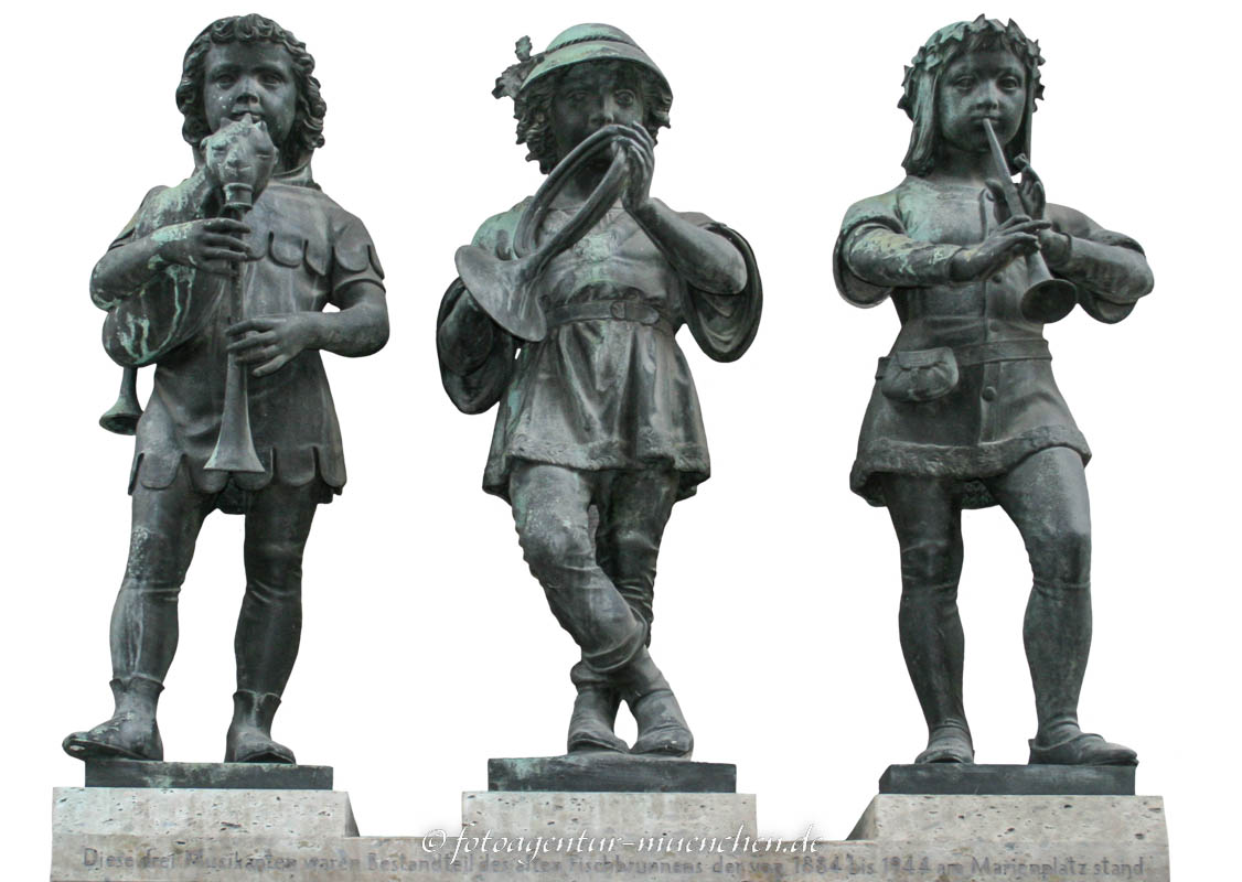 Fischbrunnen-Figuren
