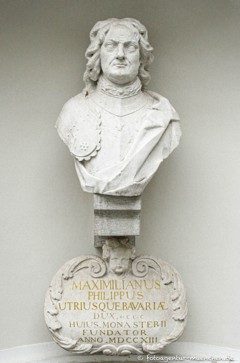 Büste von Herzog Maximilian Philipp – Denkmal/Kunstwerk in München