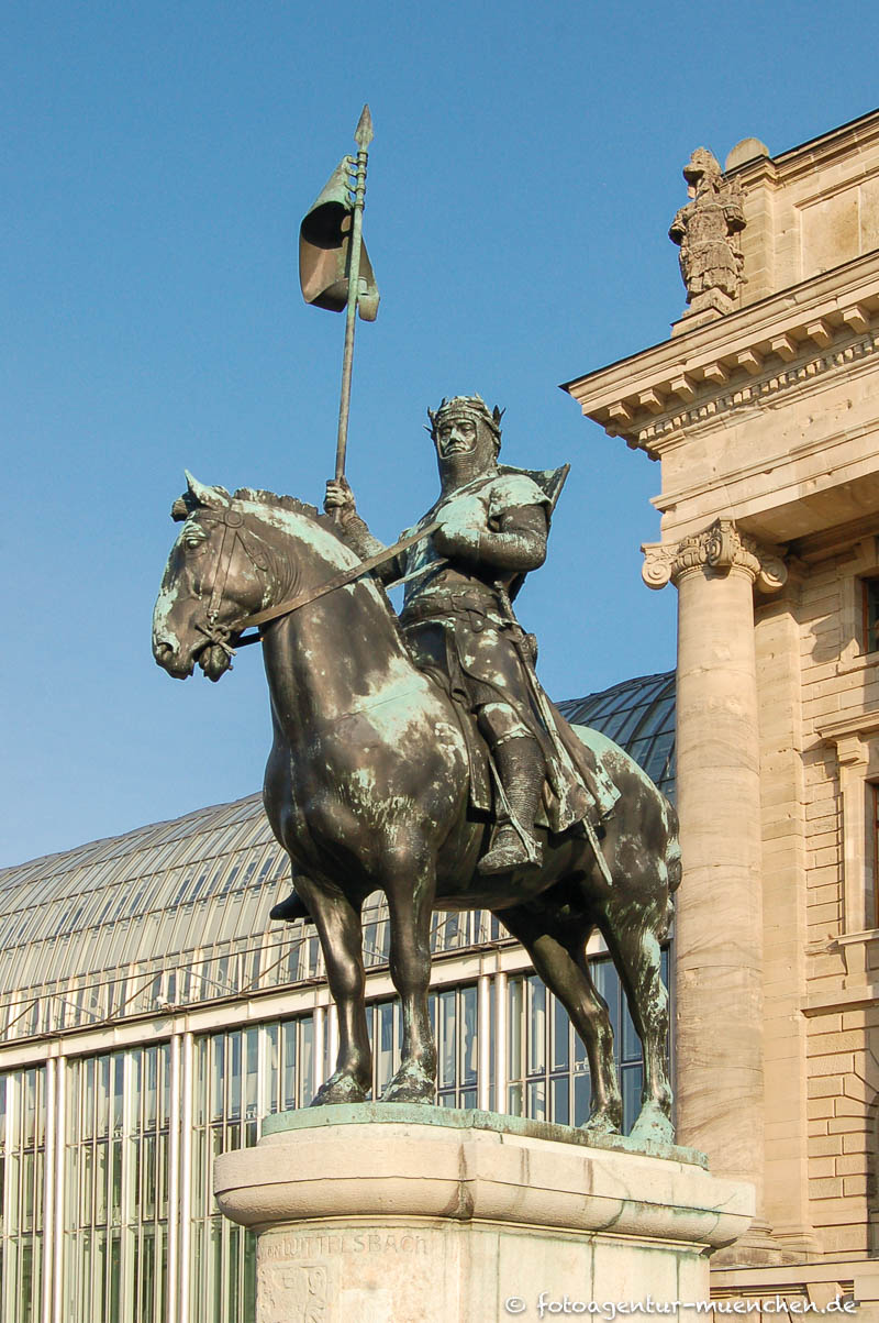 Reiterdenkmal Otto I.von Wittelsbach – Denkmal/Kunstwerk in München