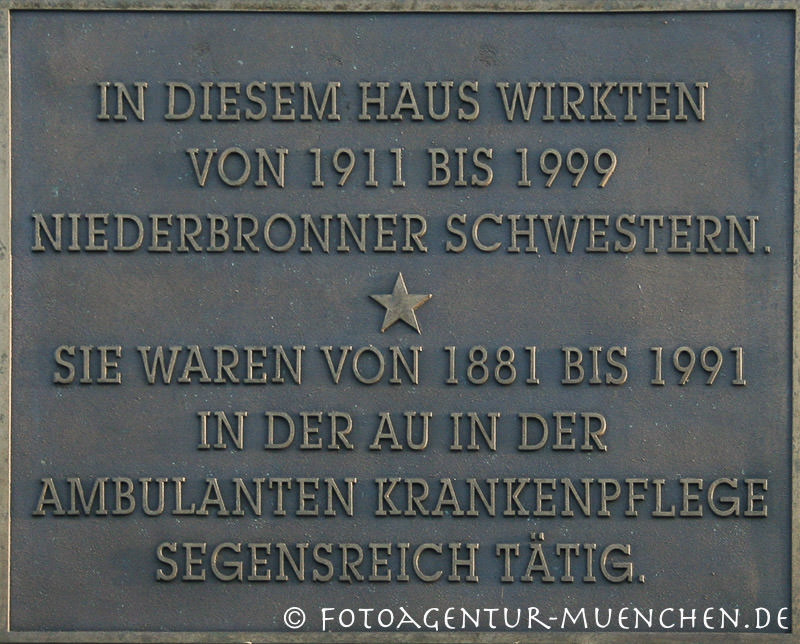 Gedenktafel - Niederbronner Schwestern