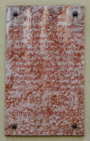 Gedenktafel - Gunezrainer – Foto aus München
